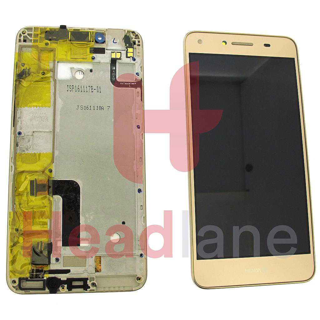Huawei Y5-II LCD Display / Screen + Touch - Gold - 97070NWB - Huawei Replacement Part