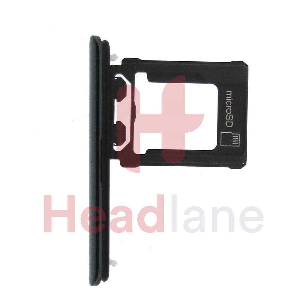 Sony G8141 Xperia XZ Premium SIM Cap - Black - 1307-9892 - Sony Replacement Part