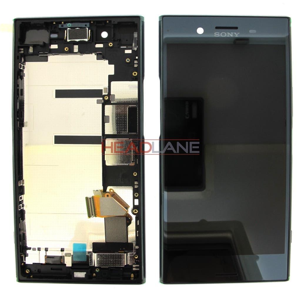 Sony G8142 Xperia XZ Premium (Dual SIM) LCD Display / Screen + Touch - Black - 1307-9885 - Sony Replacement Part