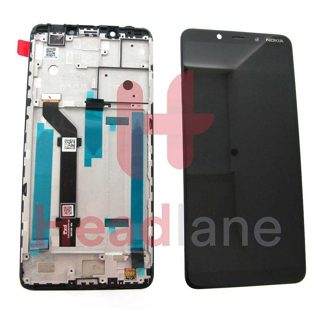 Nokia 3.1+ TA-1104 TA-1125 LCD Display / Screen + Touch - Black - 20ROOBW0001 - Nokia (HMD) Replacement Part