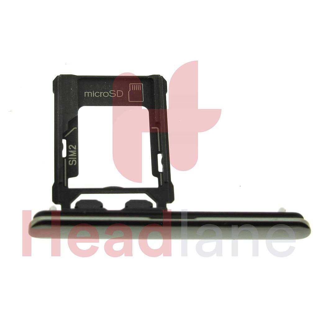 Sony G8142 Xperia XZ Premium (Dual SIM) SIM Cap - Chrome - 1307-9909 - Sony Replacement Part