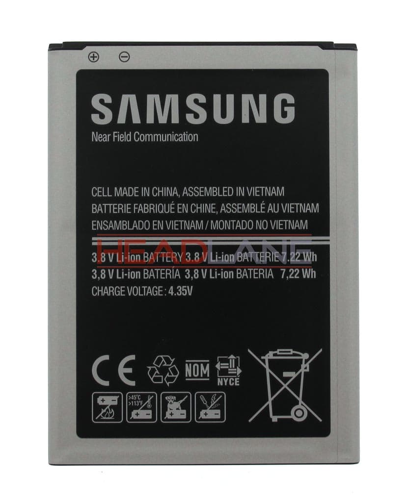 Samsung SM-G537 Galaxy Ace 4 EB-BG357BBE 1900mAh Battery - GH43-04280A - Samsung Replacement Part