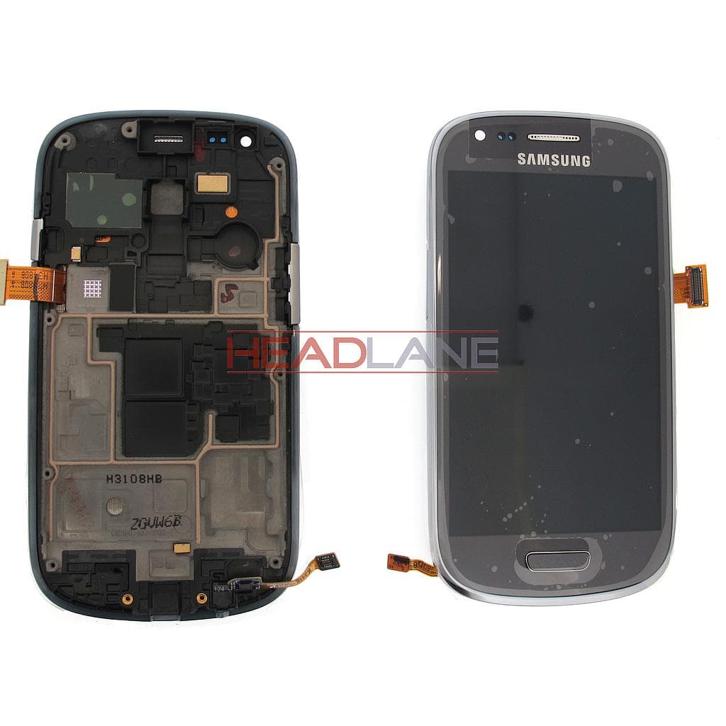 Samsung GT-I8190 Galaxy S3 Mini LCD Display / Screen + Touch - Grey - GH97-14204D - Samsung Replacement Part