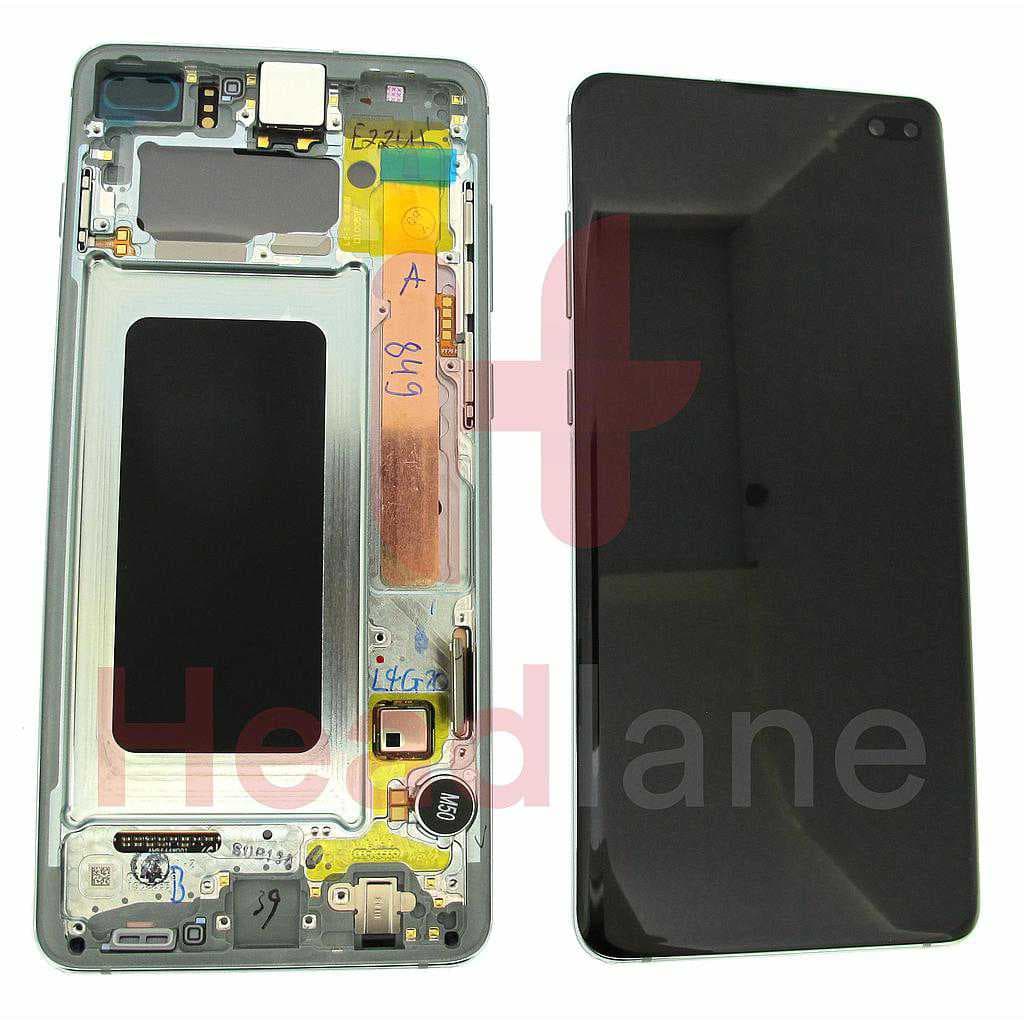 Samsung SM-G975 Galaxy S10+ / S10 Plus LCD Display / Screen + Touch - Prism Green - GH82-18834E - Samsung Replacement Part