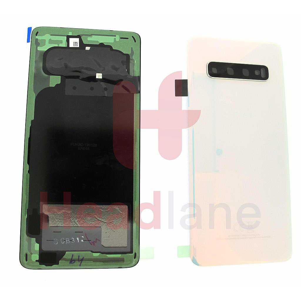 Samsung SM-G973 Galaxy S10 Back / Battery Cover - Prism White - GH82-18378F - Samsung Replacement Part