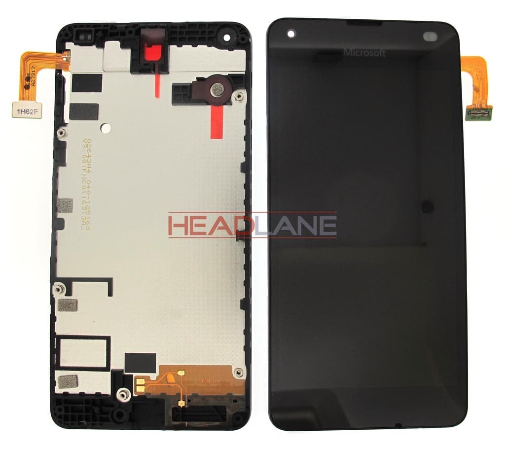 Microsoft Lumia 550 LCD Display / Touch Screen - 00814D6 - Microsoft Replacement Part