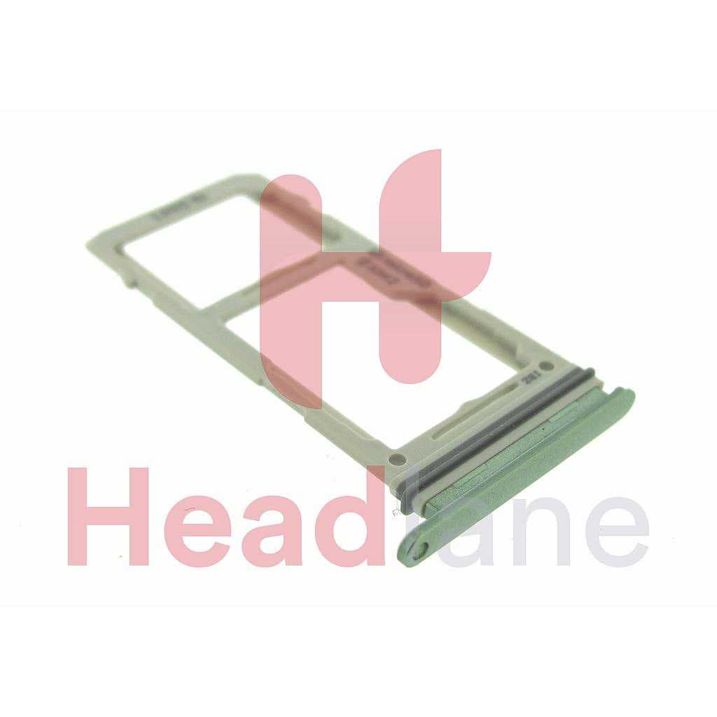 Samsung SM-G970 Galaxy S10E SIM / Memory Card Tray (Hybrid / Dual SIM) - Prism Green - GH98-43759E - Samsung Replacement Part