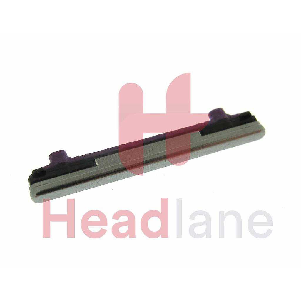 Samsung SM-G973 Galaxy S10 SM-G975 Galaxy S10+ / S10 Plus - Volume Button / Key - Prism White - GH98-43731B - Samsung Replacement Part