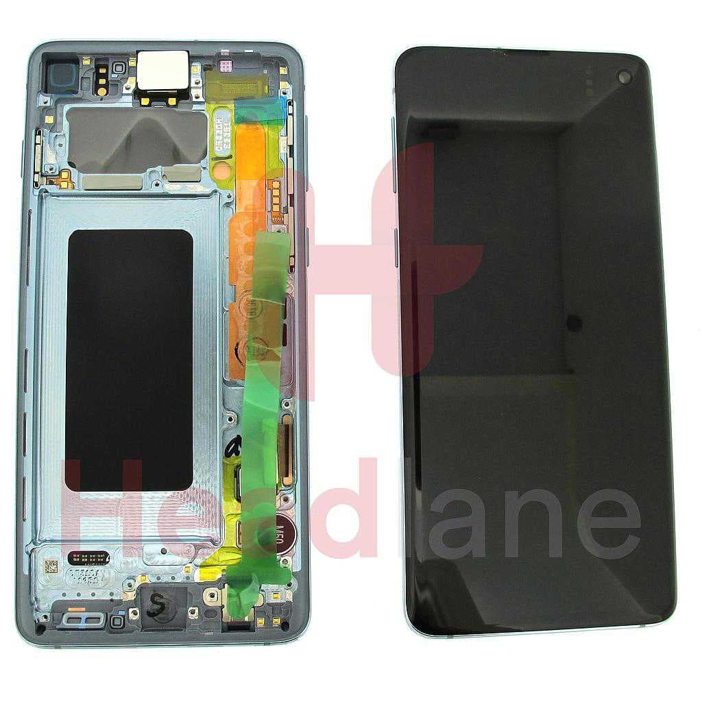 Samsung SM-G973 Galaxy S10 LCD Display / Screen + Touch - Prism Blue - GH82-18850C - Samsung Replacement Part