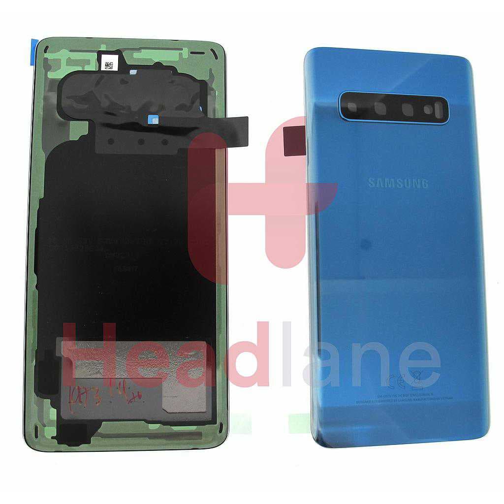 Samsung SM-G973 Galaxy S10 Back / Battery Cover - Prism Blue - GH82-18378C - Samsung Replacement Part