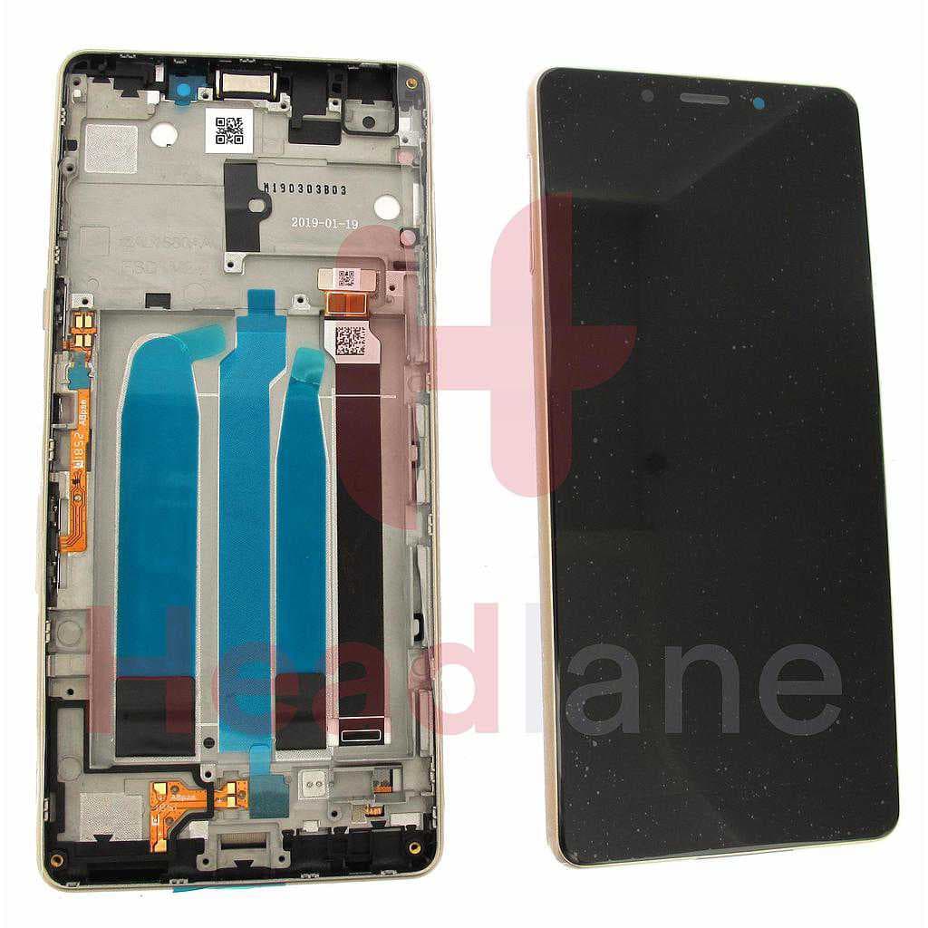 Sony I3312 - Xperia L3 / I4312 - Xperia L3 LCD Display / Screen + Touch - Gold - U50059211 - Sony Replacement Part