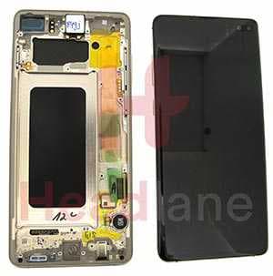 Samsung SM-G975 Galaxy S10+ / S10 Plus LCD Display / Screen + Touch - Ceramic White - GH82-18849J - Samsung Replacement Part