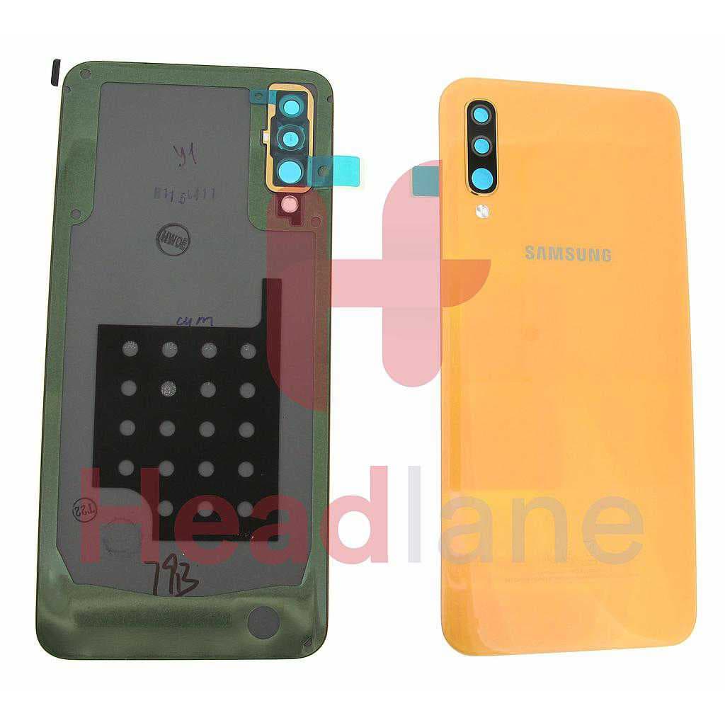 Samsung SM-A505 Galaxy A50 Back / Battery Cover - Coral - GH82-19229D - Samsung Replacement Part