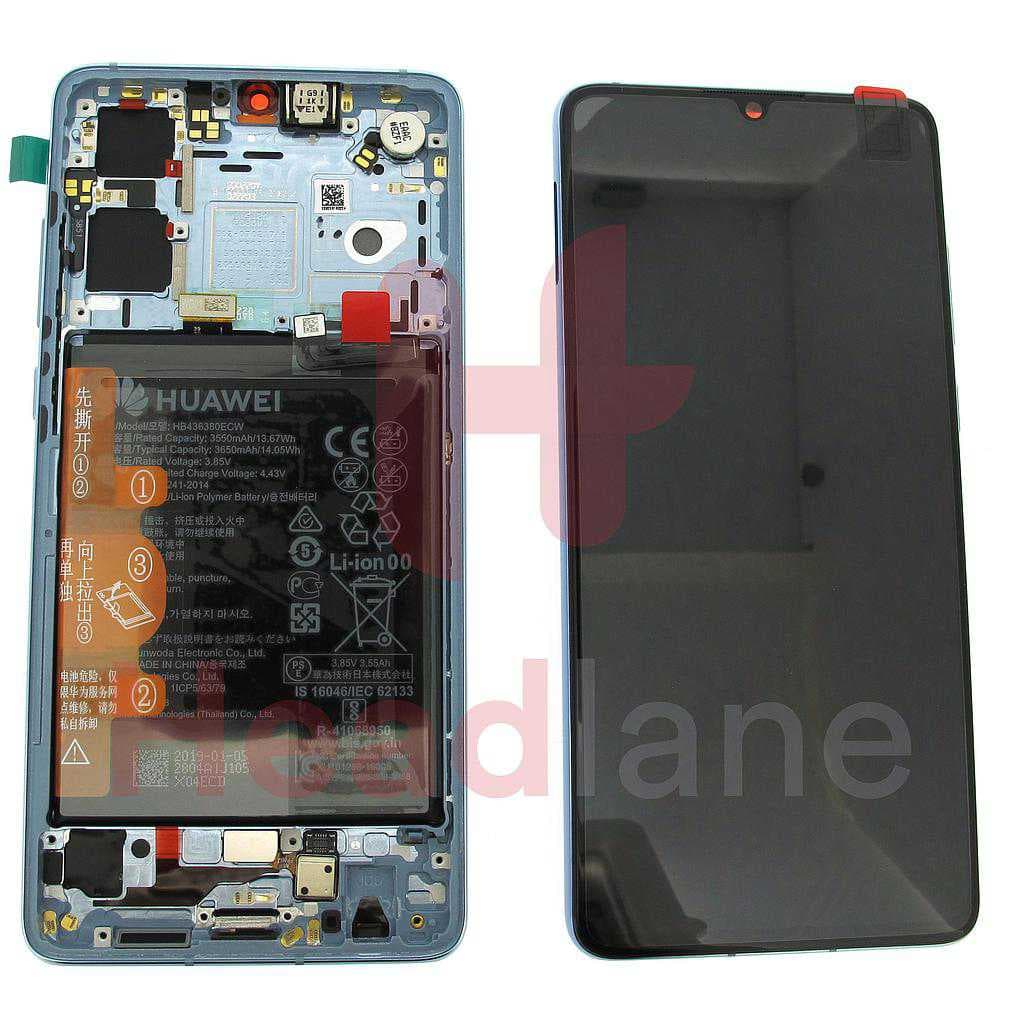 Huawei P30 LCD Display / Screen + Touch + Battery Assembly - Breathing Crystal - 02352NLP - Huawei Replacement Part