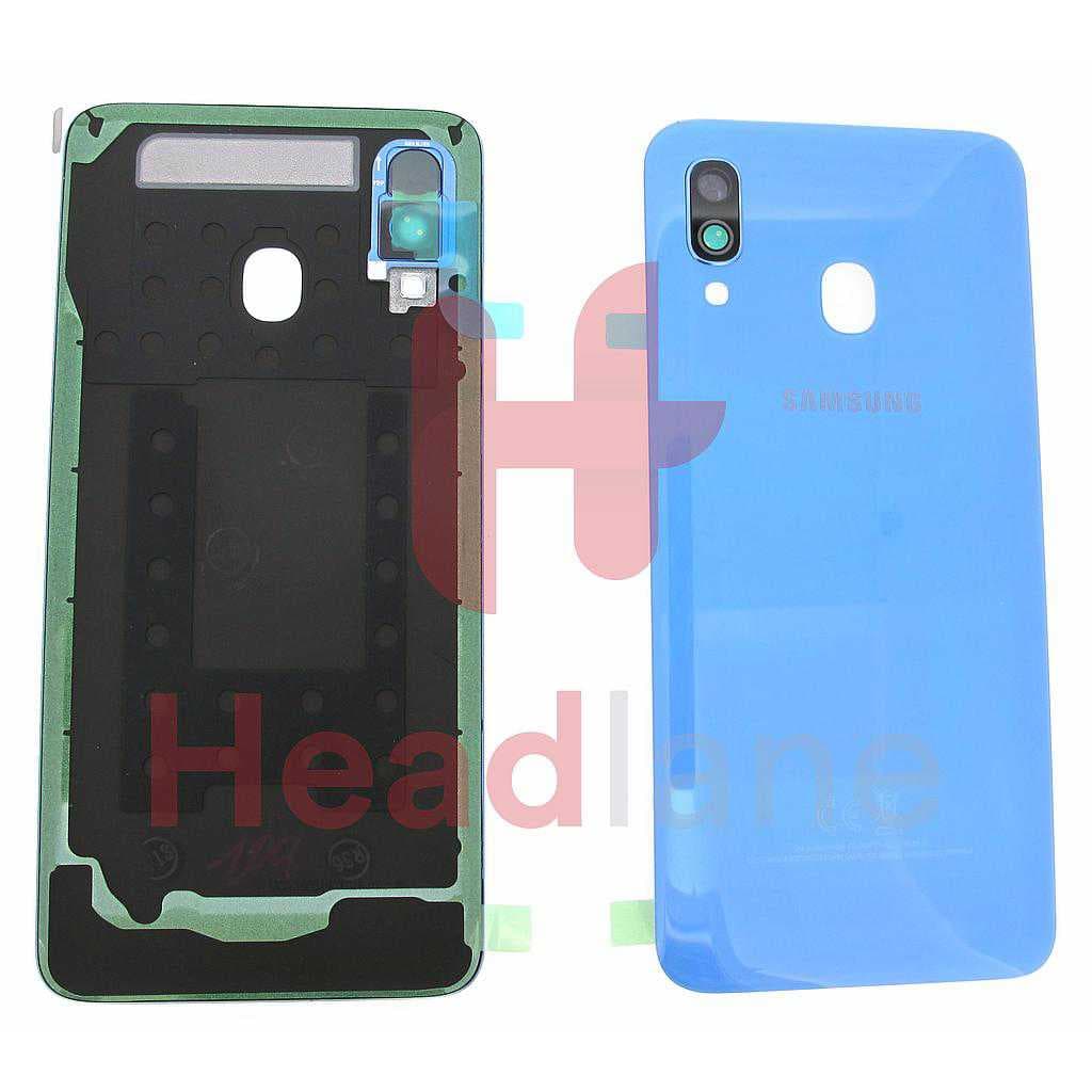 Samsung SM-A405 Galaxy A40 Back / Battery Cover - Blue - GH82-19406C - Samsung Replacement Part