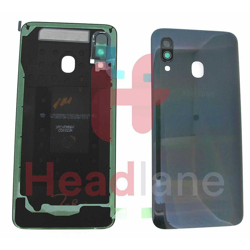 Samsung SM-A405 Galaxy A40 Back / Battery Cover - Black - GH82-19406A - Samsung Replacement Part