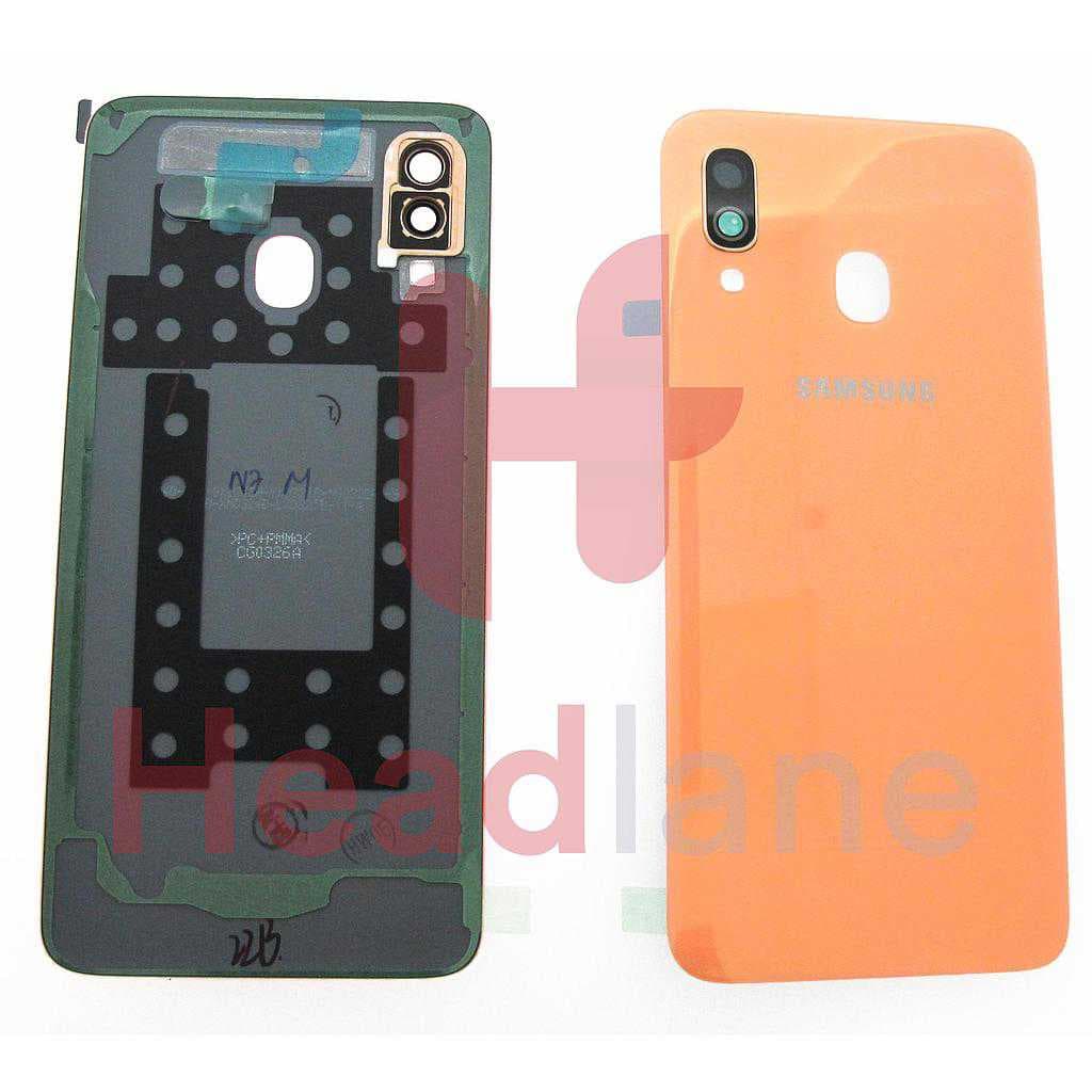 Samsung SM-A405 Galaxy A40 Back / Battery Cover - Coral - GH82-19406D - Samsung Replacement Part