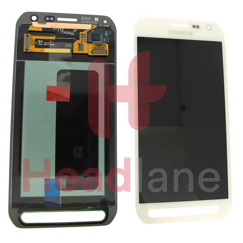 Samsung SM-G890 Galaxy S6 Active LCD Display / Screen + Touch - White - GH97-17593A - Samsung Replacement Part