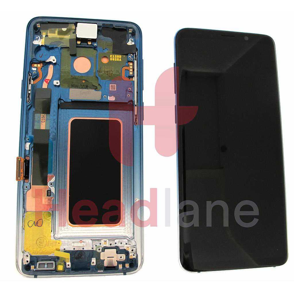 Samsung SM-G965F Galaxy S9+ LCD Display / Screen + Touch - Polaris Blue - GH97-21691G - Samsung Replacement Part