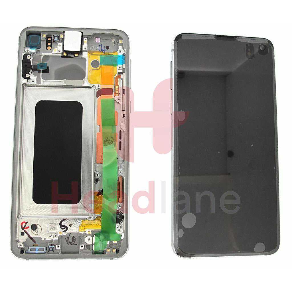 Samsung SM-G970 Galaxy S10E LCD Display / Screen + Touch - Prism White - GH82-18836B - Samsung Replacement Part