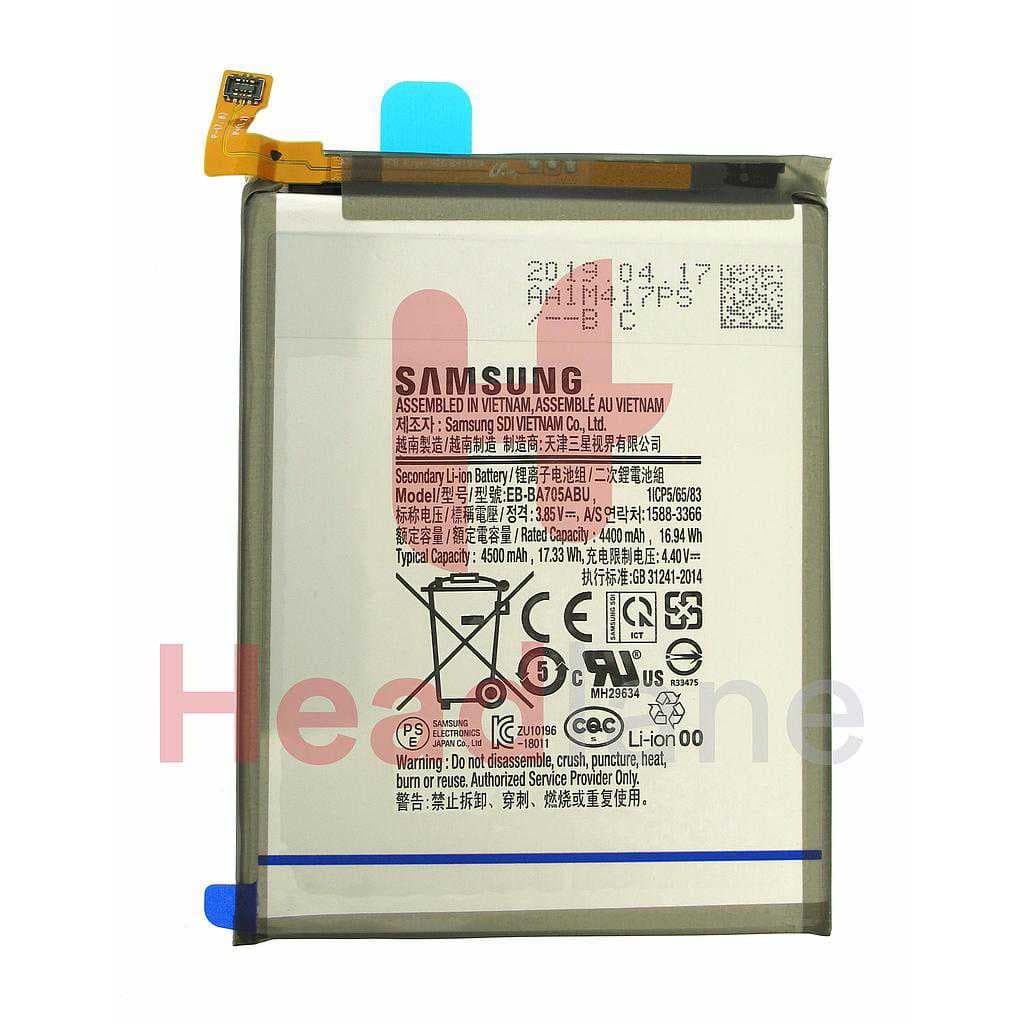 Samsung SM-A705 Galaxy A70 Internal Battery EB-BA705ABU - GH82-19746A - Samsung Replacement Part