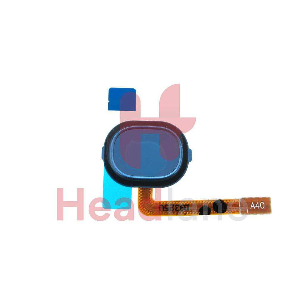 Samsung SM-A405 Galaxy A40 Fingerprint Reader / Sensor Flex - Blue - GH96-12484C - Samsung Replacement Part