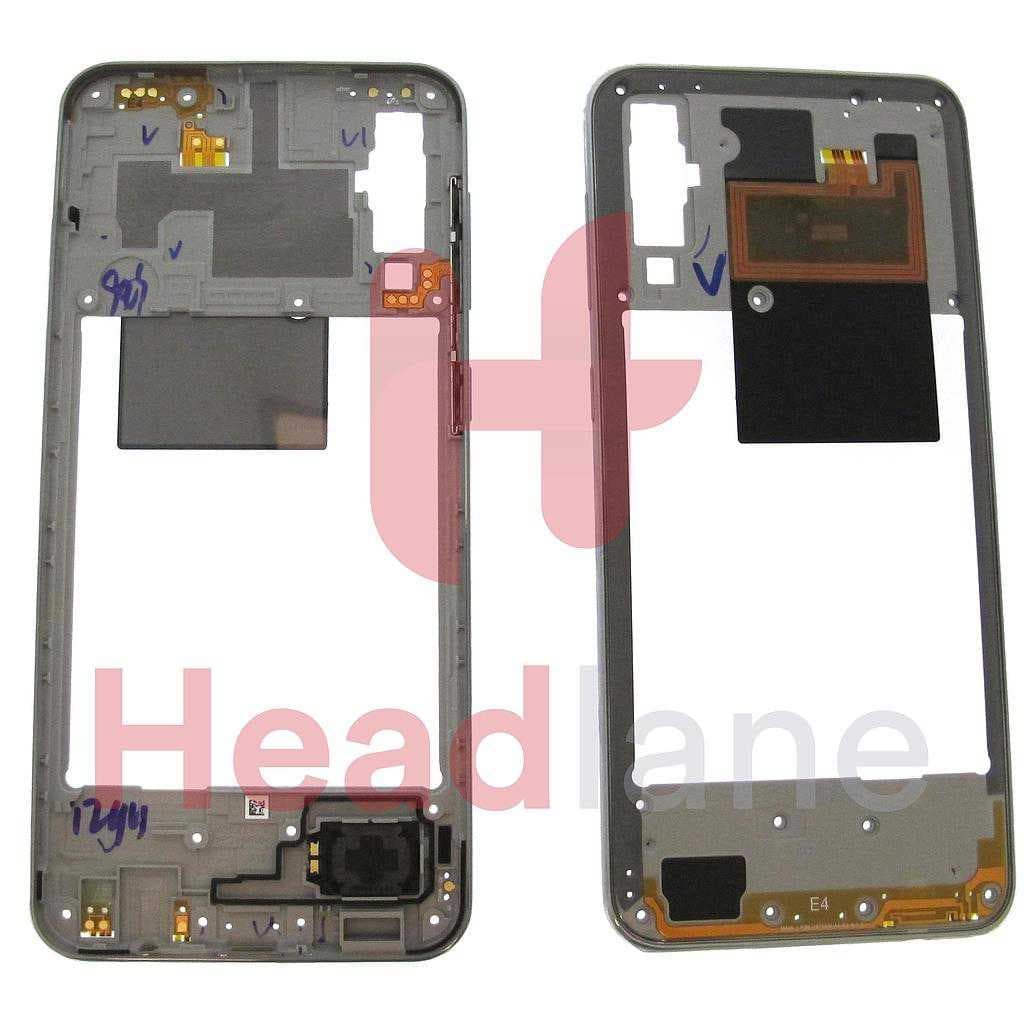 Samsung SM-A505 Galaxy A50 Middle Cover / Chassis - White - GH97-23209B