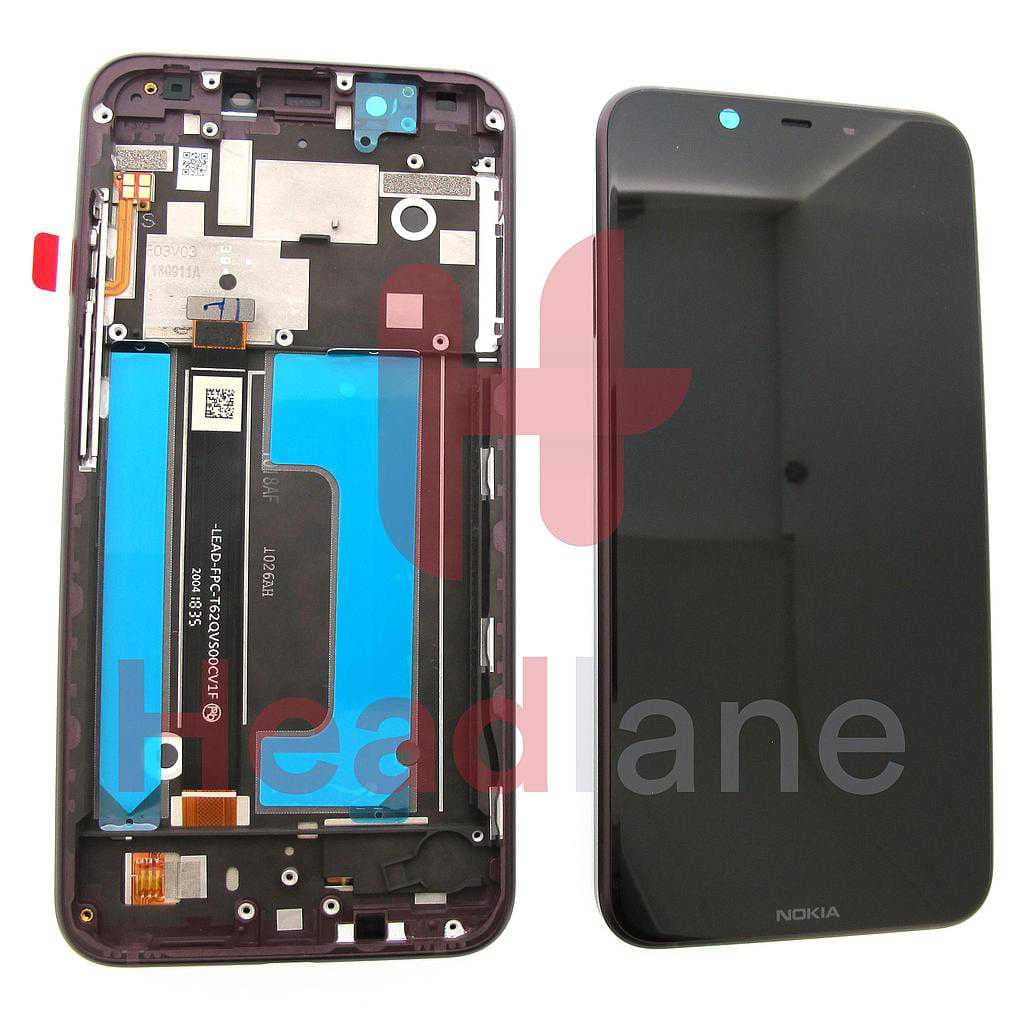 Nokia 8.1 TA-1119 TA-1128 LCD Display / Screen + Touch - Iron - 20PNXRW0003 - Nokia (HMD) Replacement Part