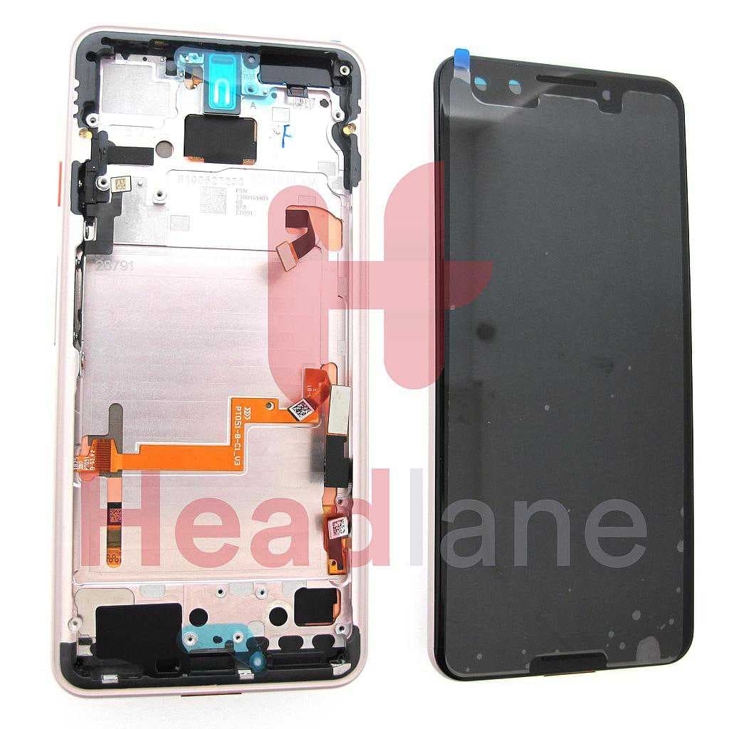 Google Pixel 3 LCD Display / Screen + Touch - Not Pink - 20GB1NW0S03 - Google Replacement Part