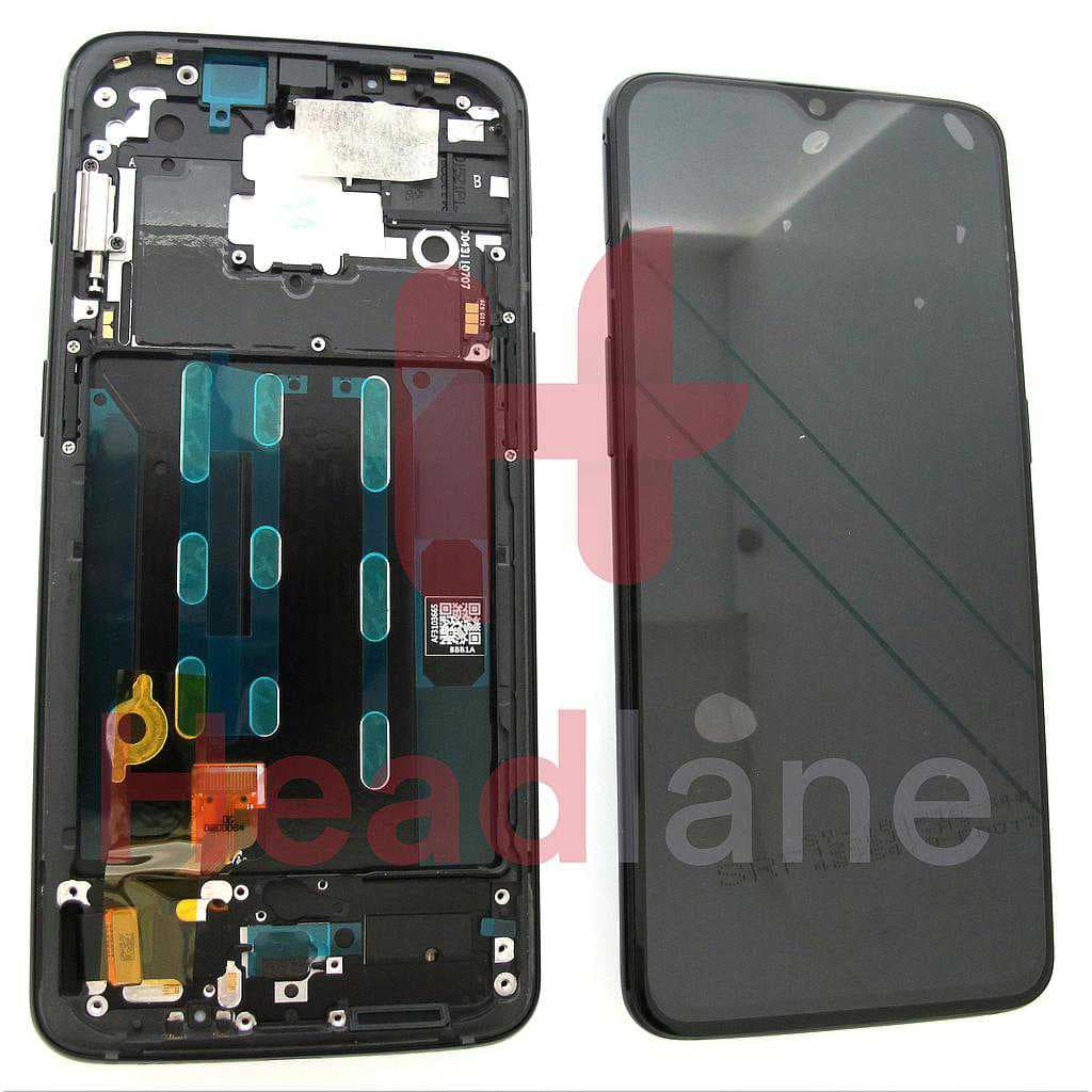 OnePlus 6T LCD Display / Screen + Touch - Midnight Black - 2011100041 - OnePlus Replacement Part