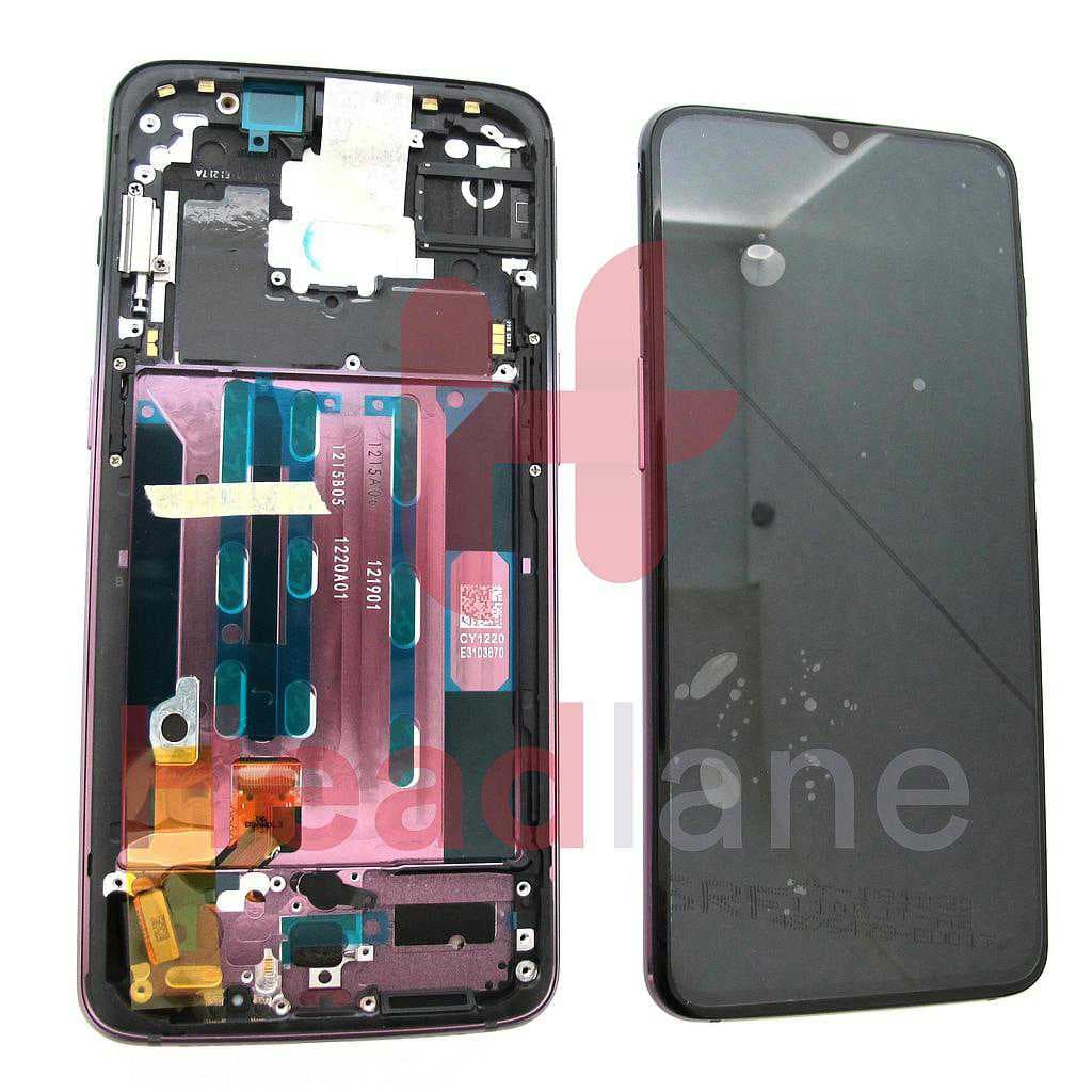 OnePlus 6T LCD Display / Screen + Touch - Thunder Purple - 2011100042 - OnePlus Replacement Part
