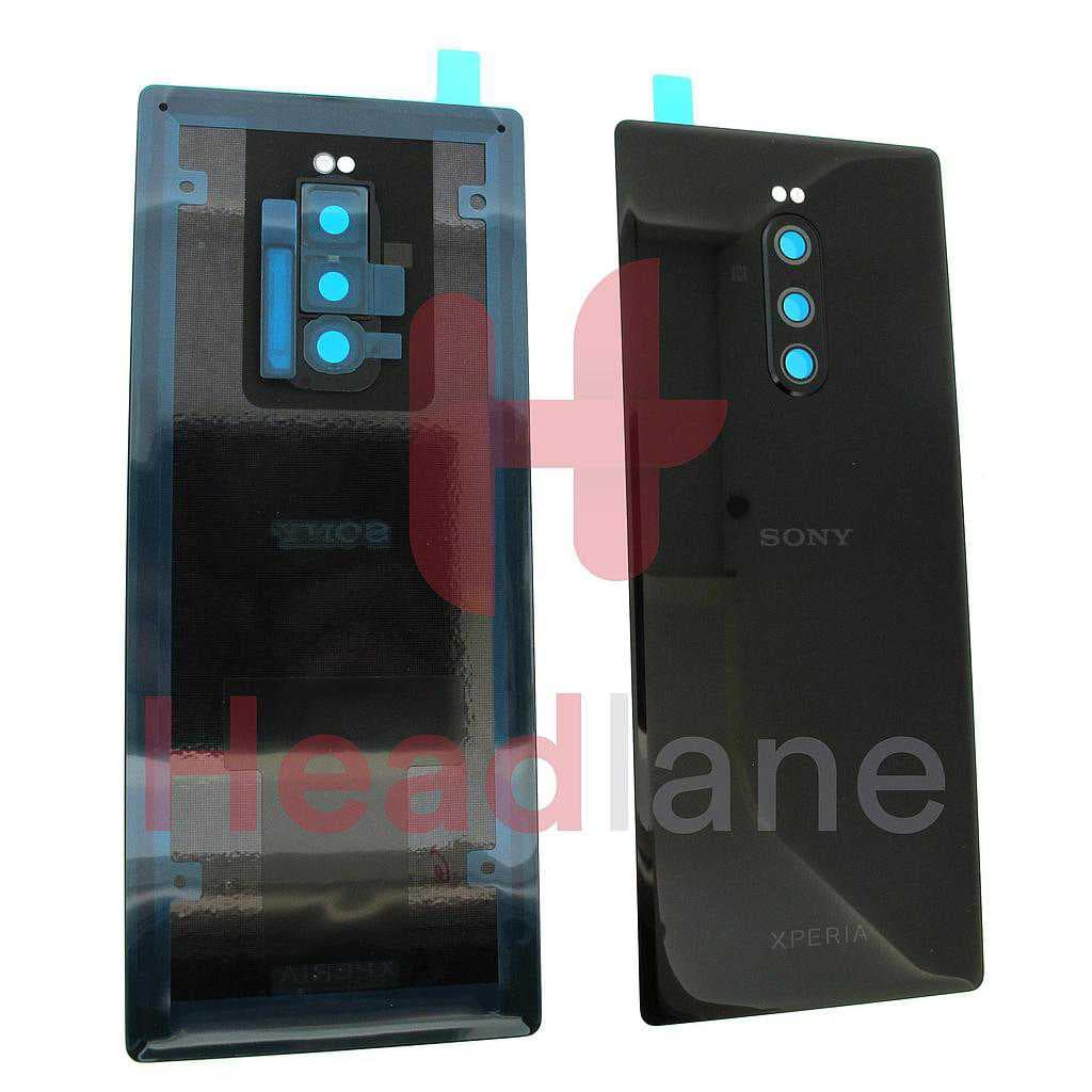 Sony J8110 J9110 Xperia 1 Back / Battery Cover - Black - 1319-0282 - Sony Replacement Part