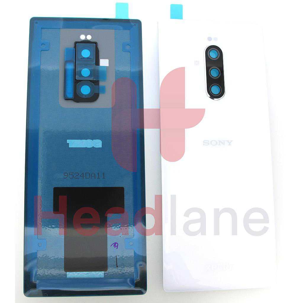 Sony J8110 J9110 Xperia 1 Back / Battery Cover - White - 1319-0287 - Sony Replacement Part