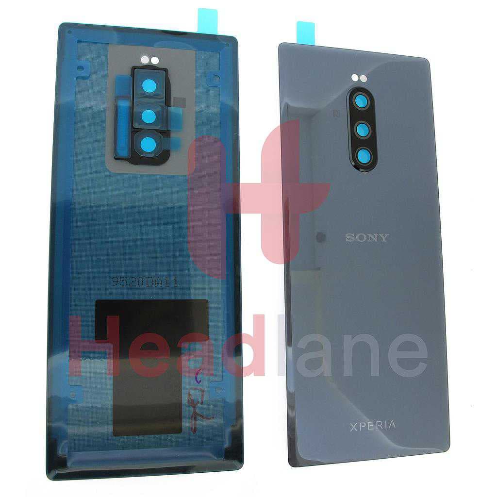 Sony J8110 J9110 Xperia 1 Back / Battery Cover - Grey - 1319-0288 - Sony Replacement Part