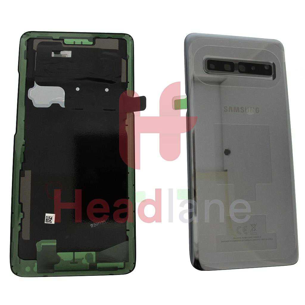 Samsung SM-G977 Galaxy S10 5G Back / Battery Cover - Majestic Black - GH82-19500B - Samsung Replacement Part