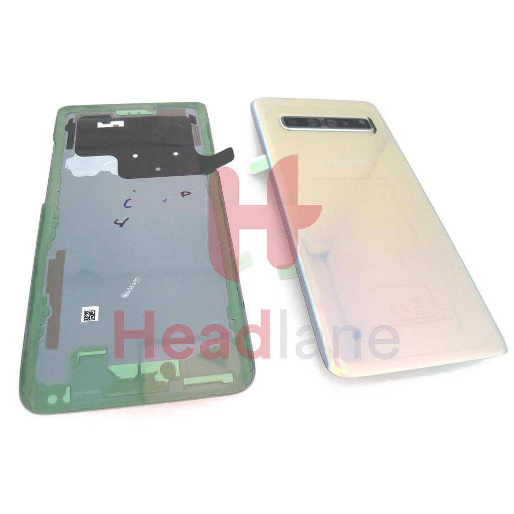 Samsung SM-G977 Galaxy S10 5G Back / Battery Cover - Crown Silver - GH82-19500A - Samsung Replacement Part