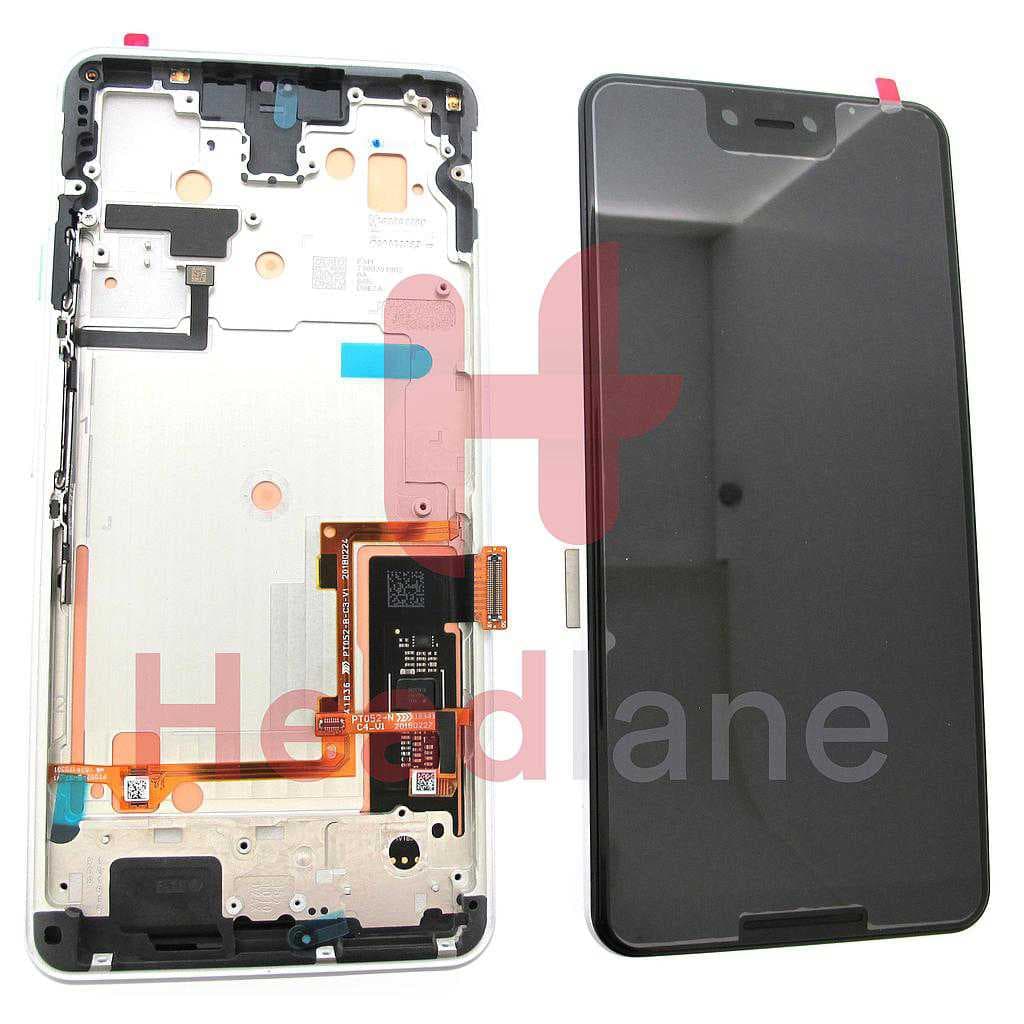 Google Pixel 3 XL LCD Display / Screen + Touch - Clearly White - 20GC1WW0S03 - Google Replacement Part