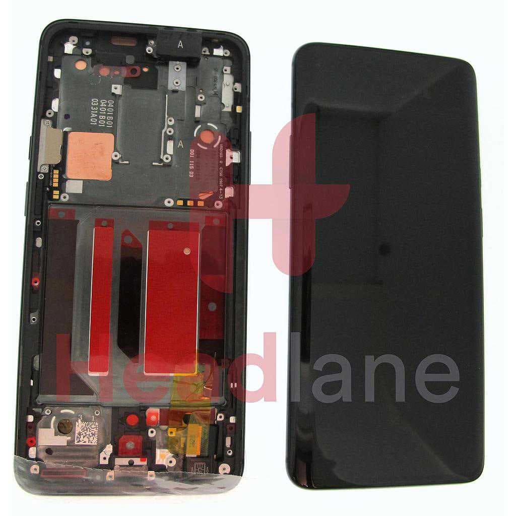 OnePlus 7 Pro LCD Display / Screen + Touch (Dual SIM) - Mirror Grey - 2011100059 - OnePlus Replacement Part