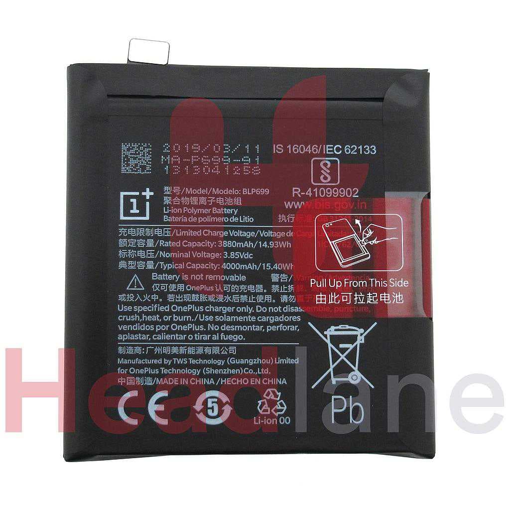 OnePlus 7 Pro 4000mAh Internal Battery - 1031100009 - OnePlus Replacement Part