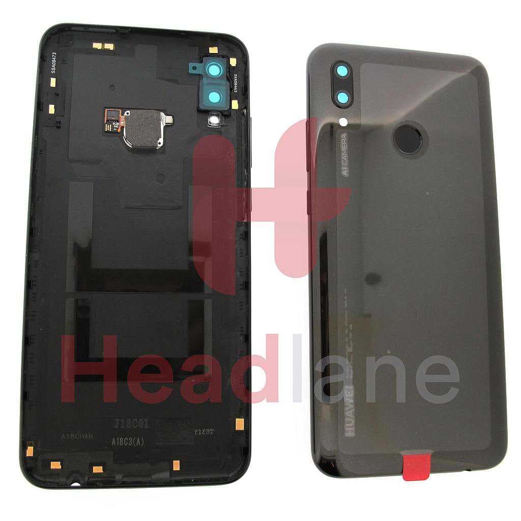 Huawei P Smart (2019) Back / Battery Cover - Midnight Black - 02352HTS - Huawei Replacement Part