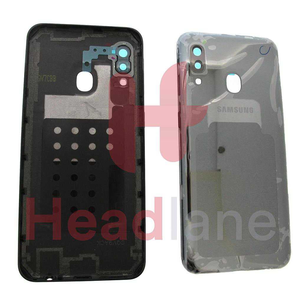 Samsung SM-A202 Galaxy A20E Back / Battery Cover - Black - GH82-20125A - Samsung Replacement Part
