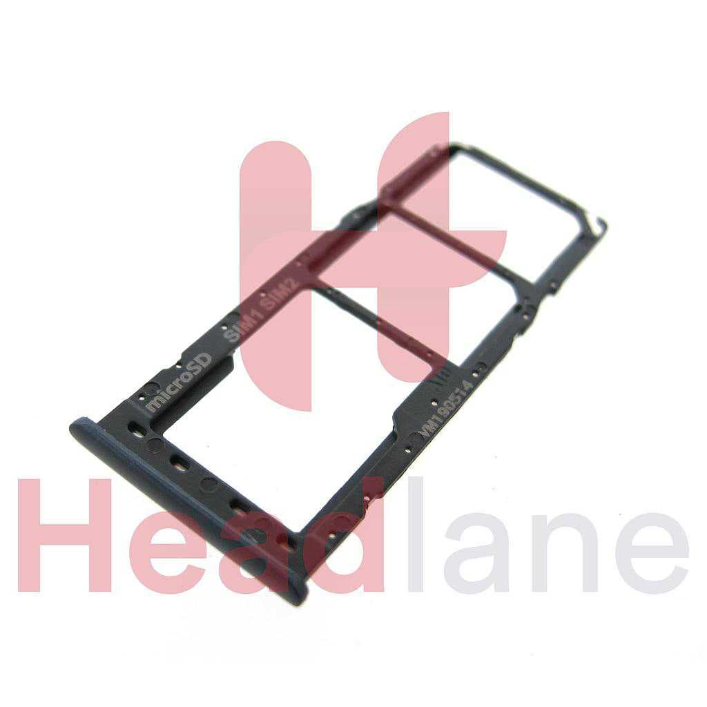 Samsung SM-A105 Galaxy A10 SIM / MicroSD Card Tray (Dual SIM) - Black - GH98-44169A - Samsung Replacement Part