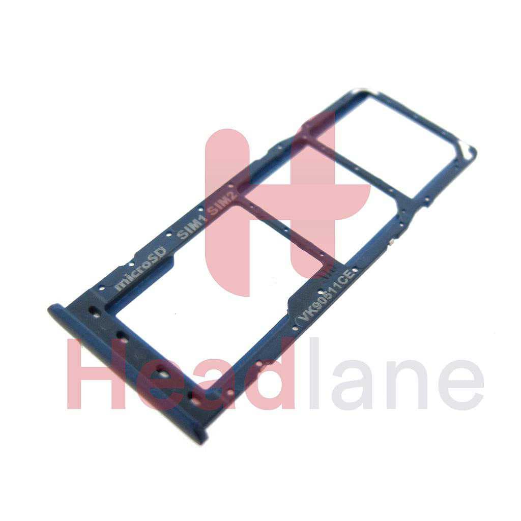 Samsung SM-A105 Galaxy A10 SIM / MicroSD Card Tray (Dual SIM) - Blue - GH98-44169B - Samsung Replacement Part