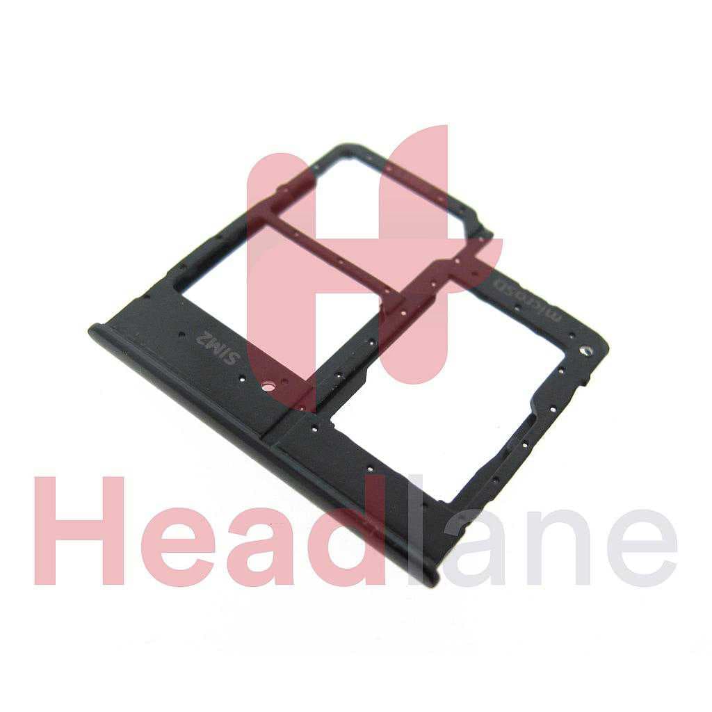 Samsung SM-A202 Galaxy A20E Memory / SIM Card Tray (Dual) - Black - GH98-44377A - Samsung Replacement Part