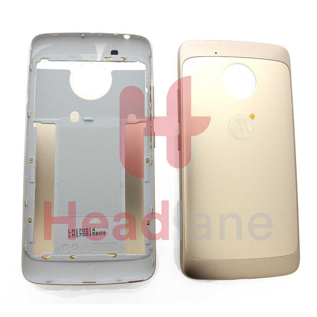 Lenovo / Motorola XT1675 XT1676 Moto G5 Back / Battery Cover - Gold - 5S58C07427 - Lenovo / Motorola Replacement Part