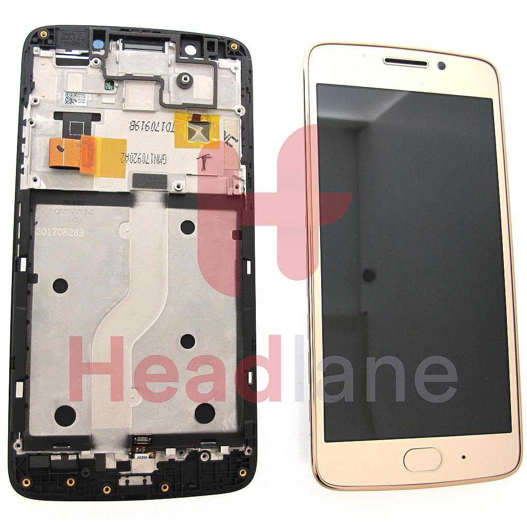 Lenovo / Motorola XT1675 XT1676 Moto G5 LCD Display / Screen + Touch - Gold - 5D68C07421 - Lenovo / Motorola Replacement Part