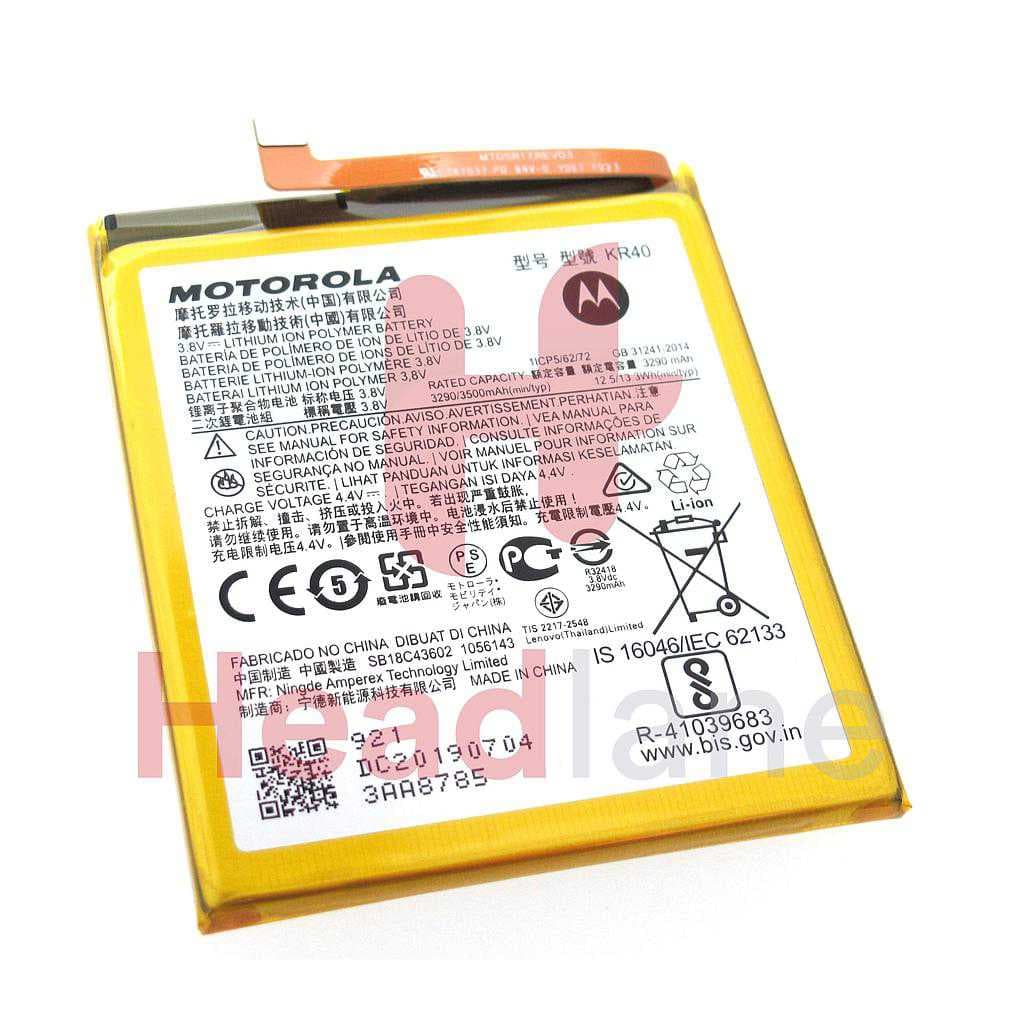 Lenovo / Motorola XT1970 Motorola One Vision KR40 3500mAh Battery - SB18C43602 - Lenovo / Motorola Replacement Part