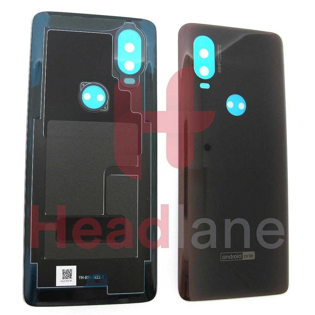 Lenovo / Motorola XT1970 One Vision Back / Battery Cover - Black - 5S58C14360 - Lenovo / Motorola Replacement Part