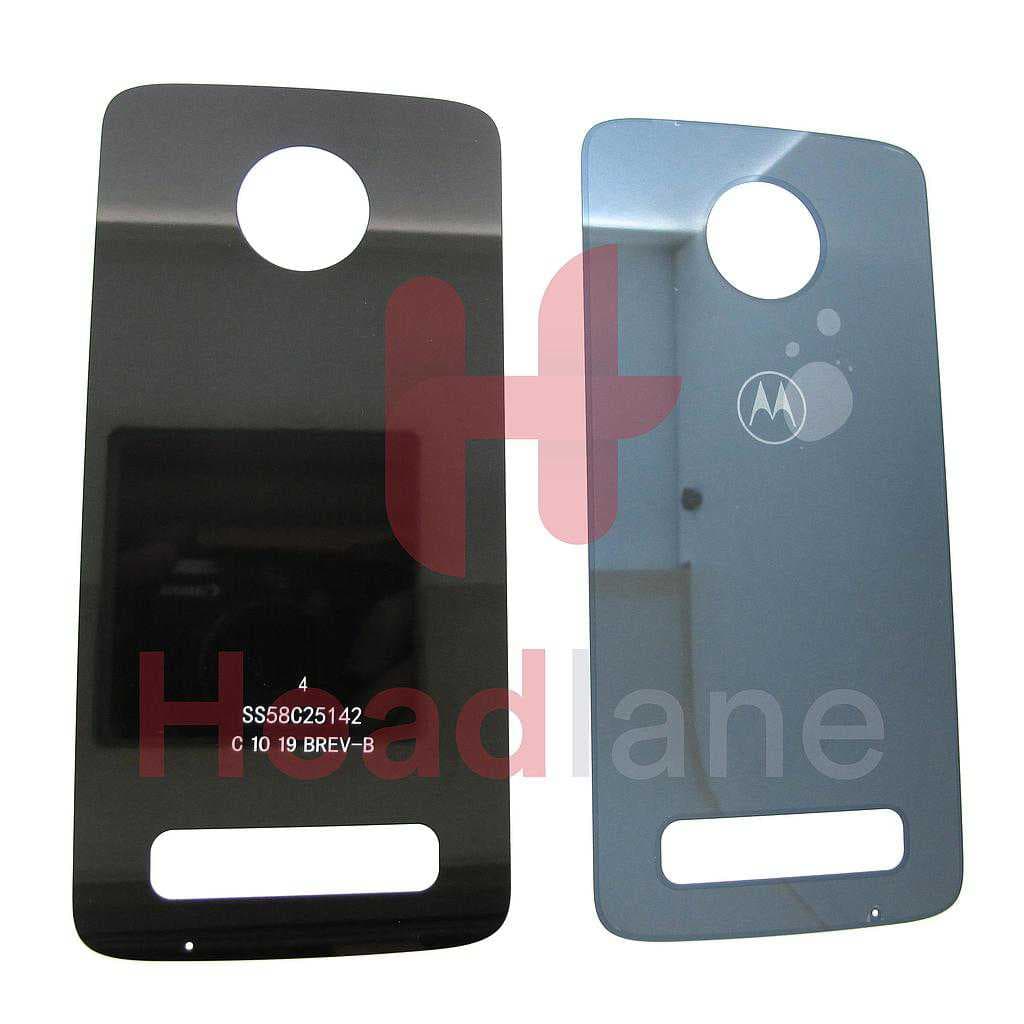 Lenovo / Motorola XT1929 Moto Z3 Play Back / Battery Cover - Blue - SS58C25142 - Lenovo / Motorola Replacement Part