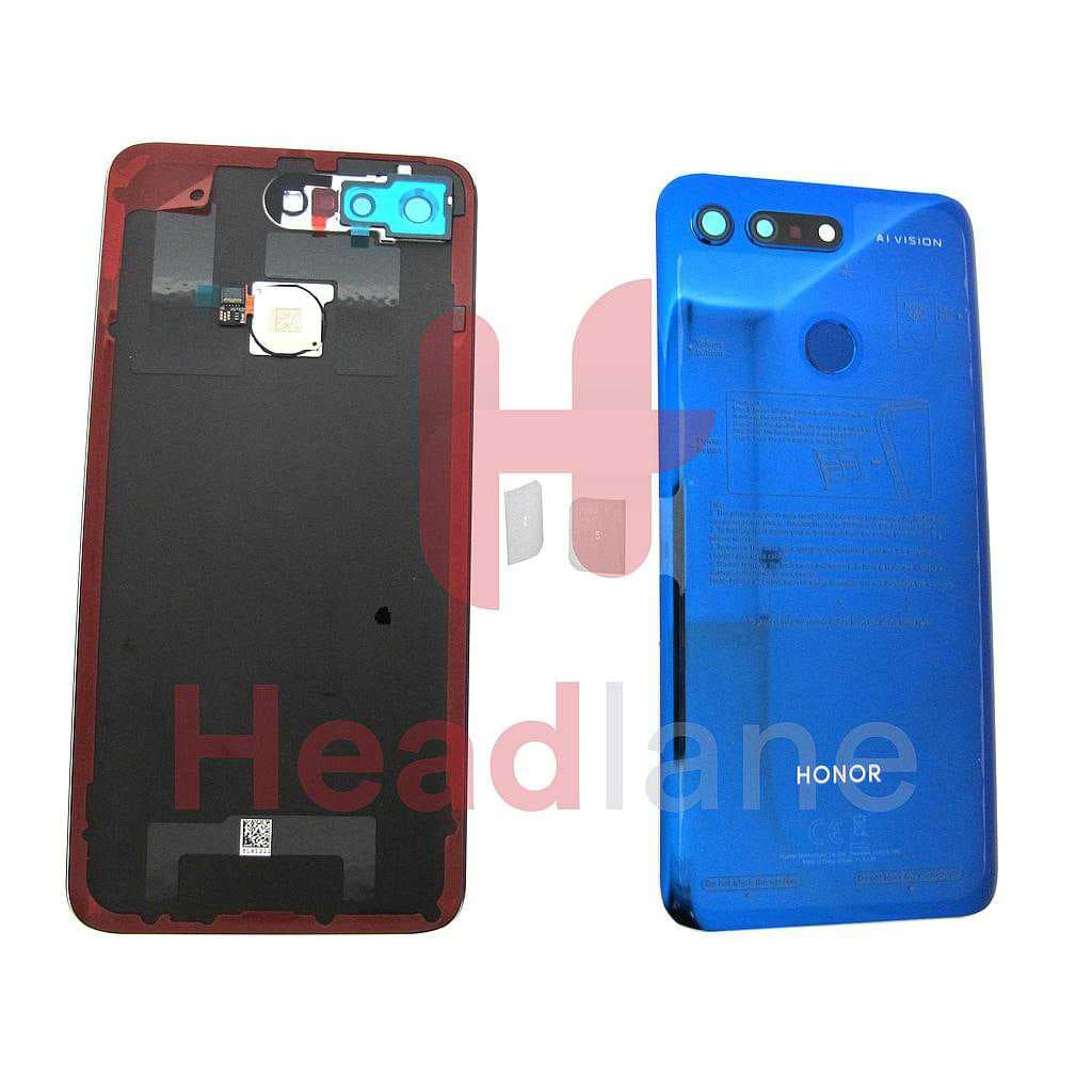 Huawei Honor View 20 Back / Battery Cover - Sapphire Blue - 02352LNS - Huawei Replacement Part